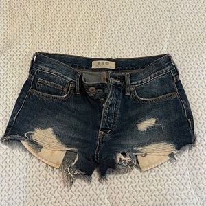 Free People Denim Shorts